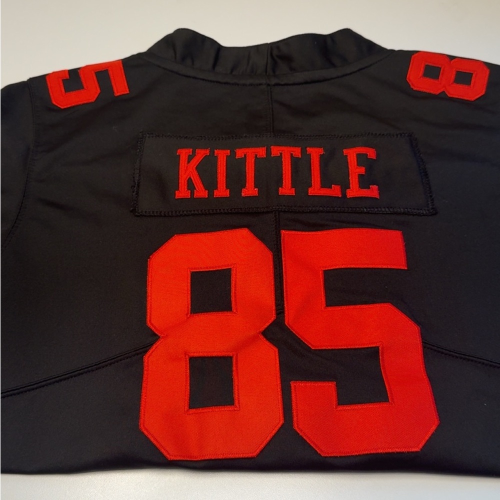 Nike Kids Black and Red Jersey